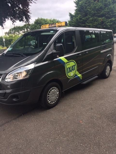 New wheelchair accessible taxi added to our fleet