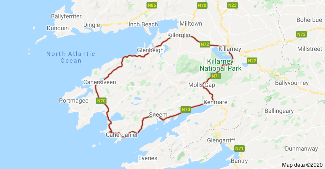 Bespoke tours of The Ring of Kerry Sage Taxis Killarney Tony Togher